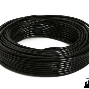 Silicone hose Reinforced Black 0,1875´´ (5mm)
