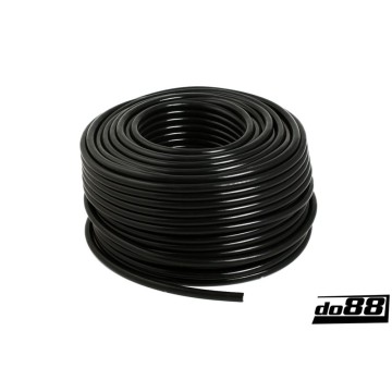 Silicone hose Reinforced Black 0,375´´ (9,5mm)