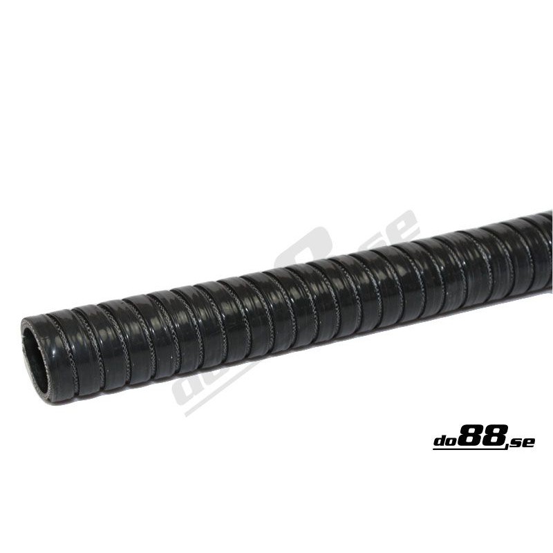 Silicone hose Black Flexible 1,375´´ (35mm)