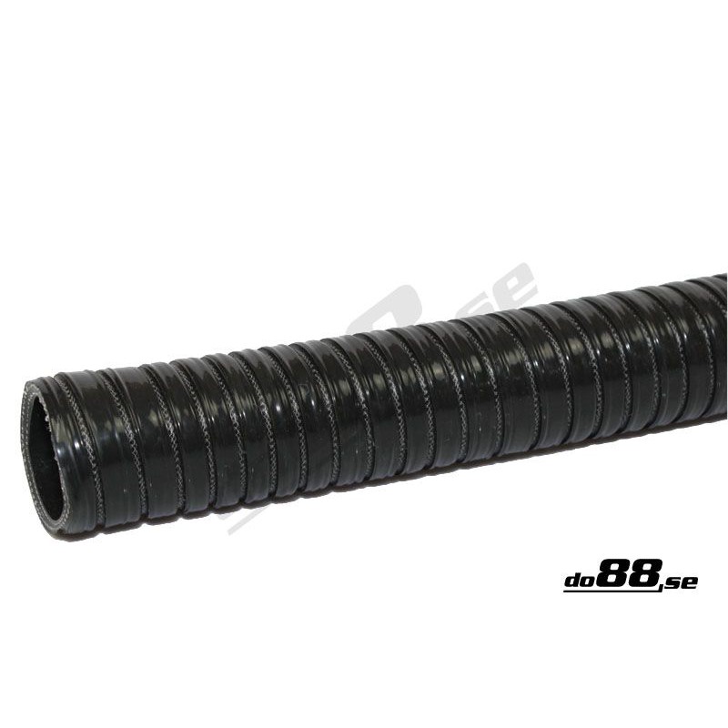 Silicone hose Black Flexible 1,875´´ (48mm)