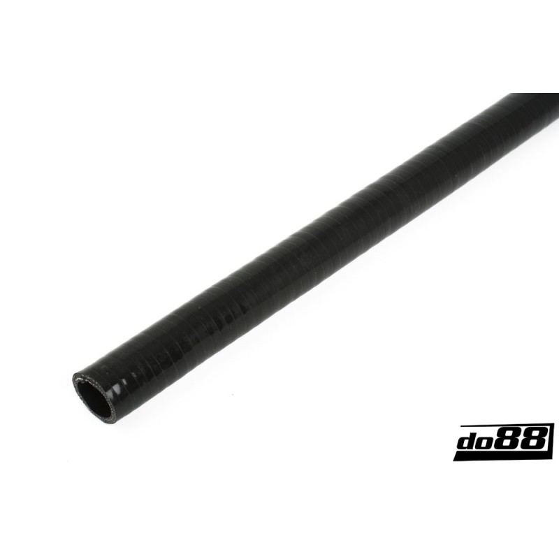 Silicone hose Black Flexible smooth 1,18´´ (30mm)
