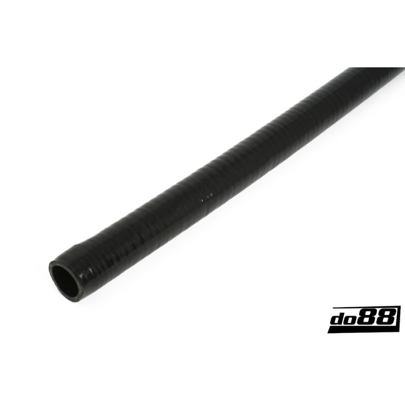 Silicone hose Black Flexible smooth 1,375´´ (35mm)