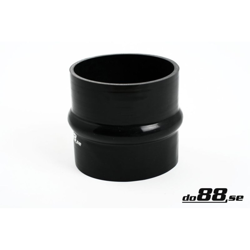 Silicone hose Black Hump 3,5´´ (89mm)