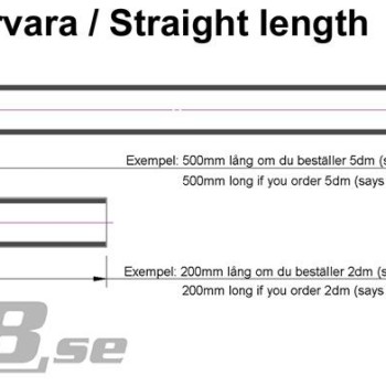 Silicone hose Sold by the decimeter Black 1,25´´ (32mm)