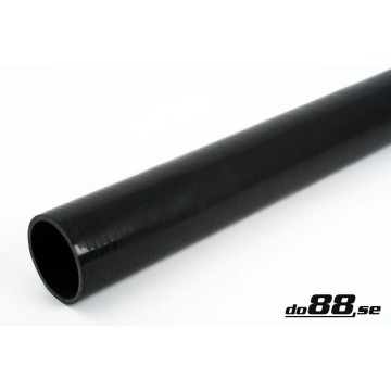 Silicone hose Sold by the decimeter Black 2,56´´ (65mm)