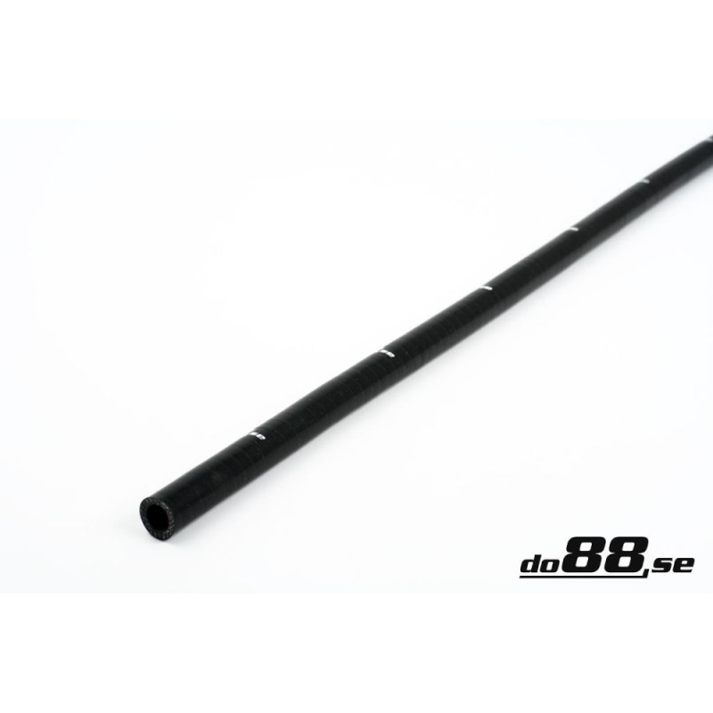 Silicone hose Sold by the decimeter Black 0,3125´´ (8mm)