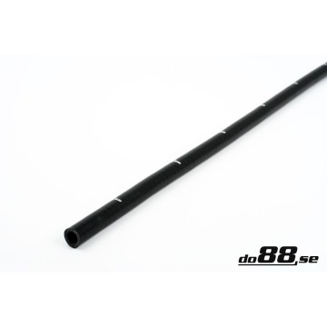 Silicone hose Sold by the decimeter Black 0,375´´ (9,5mm)