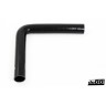 Silicone hose Black 90 degrees long leg 1,75´´ (45mm)