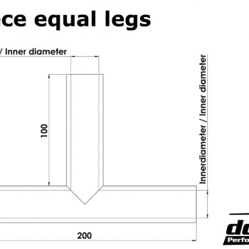 Silicone hose Black T 1,625´´ (41mm)