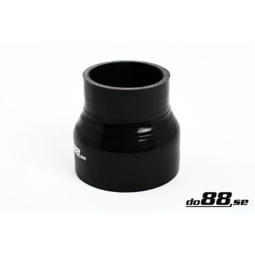 Silicone hose Black 4 - 4,5´´ (102-114mm)