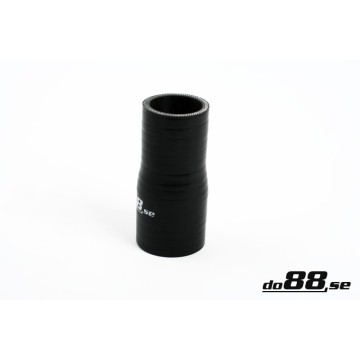 Silicone hose Black 1,18 - 1,5´´ (30-38mm)