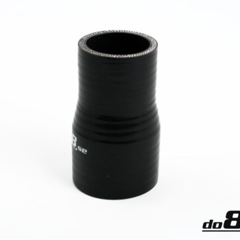 Silicone hose Black 1,5 - 1,75´´ (38-45mm)