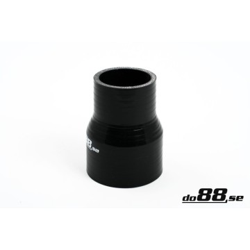 Silicone hose Black 2,5 - 2,56´´ (63-65mm)