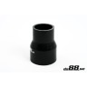 Silicone hose Black 2,5 - 2,68´´ (63-68mm)
