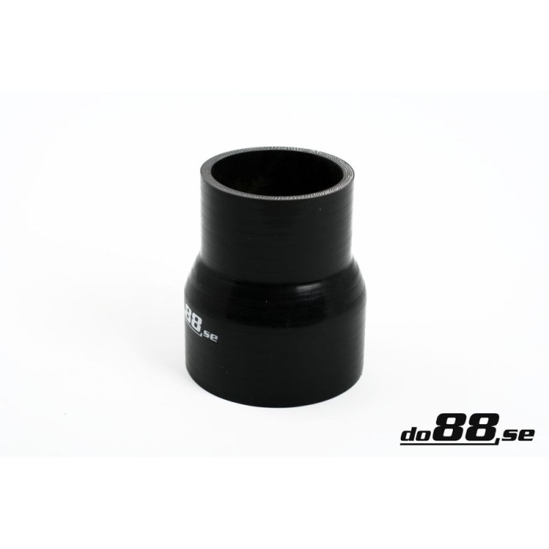 Silicone hose Black 2,5 - 3´´ (63-76mm)