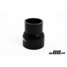 Silicone hose Black 2,5 - 3´´ (63-76mm)