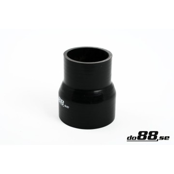 Silicone hose Black 2,5 - 3,25´´ (63-83mm)