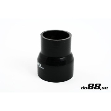 Silicone hose Black 2,5 - 3,5´´ (63-89mm)