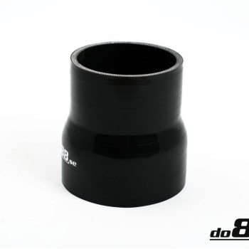Silicone hose Black 2,875 - 3´´ (73-76mm)