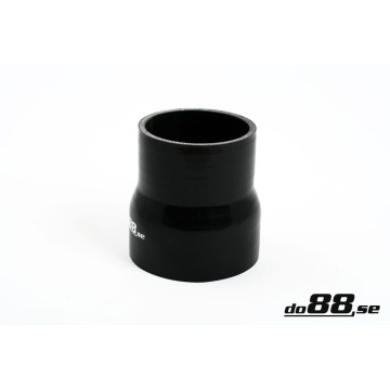 Silicone hose Black 2,875 - 3´´ (73-76mm)