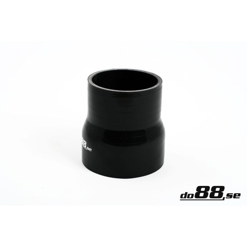 Silicone hose Black 3 - 3,5´´ (76-89mm)