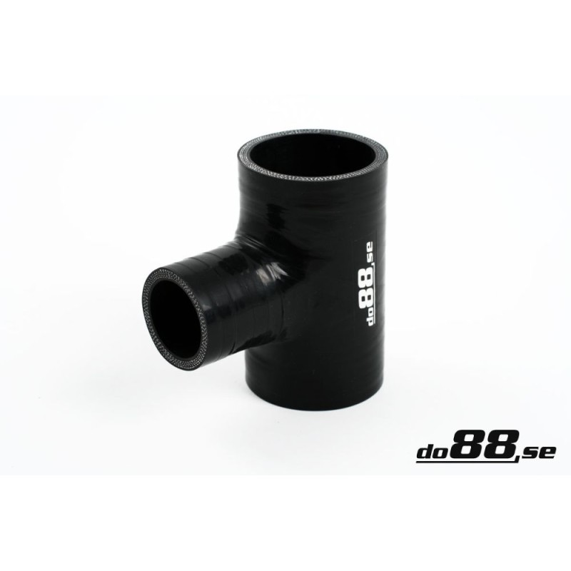 Silicone hose Black T 2´´ + 1´´ (51mm+25mm)