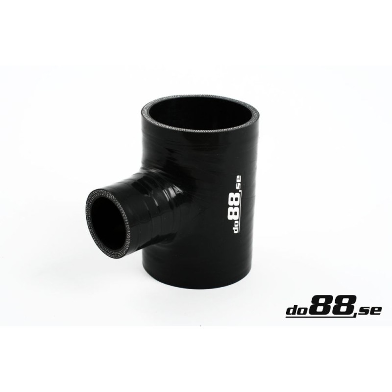 Silicone hose Black T 2,5´´ + 1´´ (63mm+25mm)