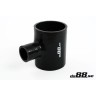 Silicone hose Black T 3´´ + 2´´ (76+51mm)