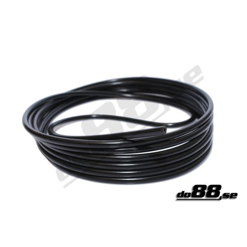 Vacuum hose Black 2mm