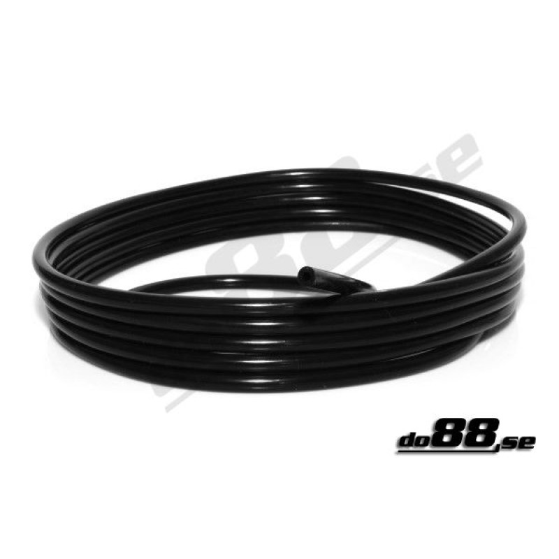 Vacuum hose Black 3mm