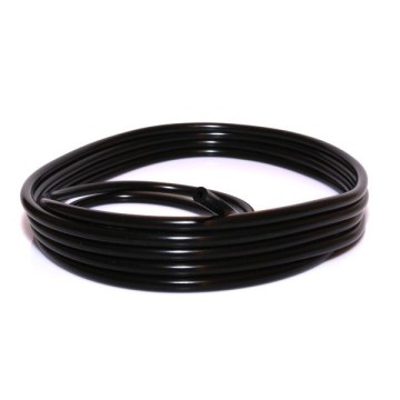 Vacuum hose Black 4mm