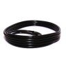 Vacuum hose Black 4mm