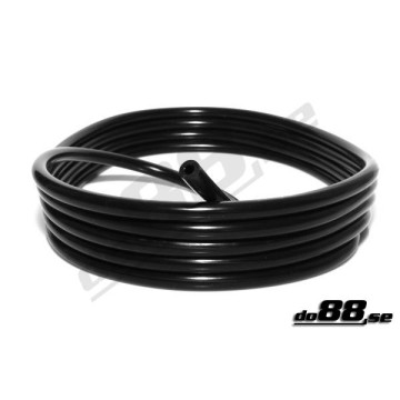 Vacuum hose Black 5mm