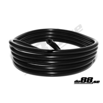 Vacuum hose Black 6,3mm