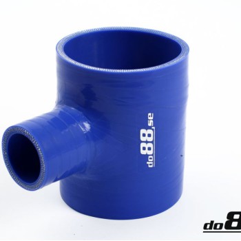 Silicone hose Blue T 3´´ + 1,25´´ (76+32mm)