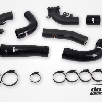 Toyota Yaris GR Charge pipe, do88 IC, Black hose
