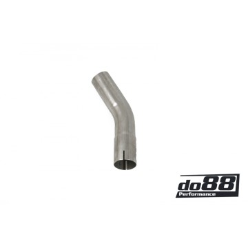 Exhaust pipe steel 30 degrees 2,5´´ (63mm)