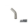 Exhaust pipe steel 45 degrees 2,5´´ (63mm)