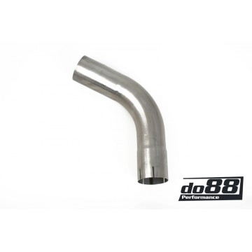 Exhaust pipe steel 60 degrees 3,5´´ (89mm)