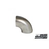 Exhaust pipe steel weld elbow 90 degrees 1,75´´ (45mm)