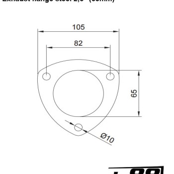 Flange joint steel 2,5´´ (63mm)