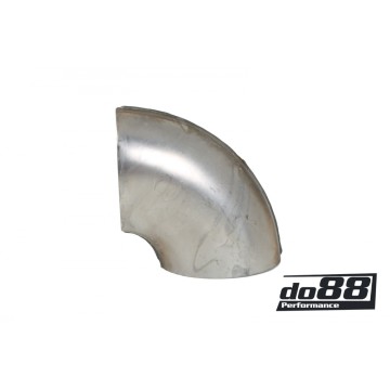 Exhaust pipe steel weld elbow 90 degrees 3´´ (76mm)