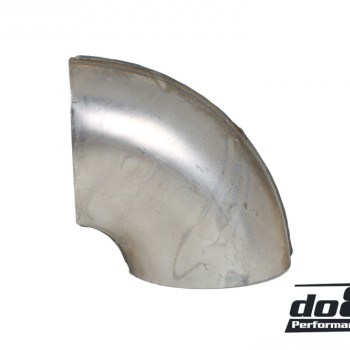 Exhaust pipe steel weld elbow 90 degrees 3,5´´ (89mm)