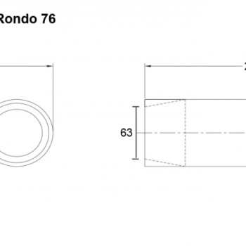 Tailpipe Twin Rondo 76