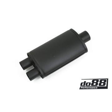 Muffler steel Split 2 / 2,5´´ (51/63mm)