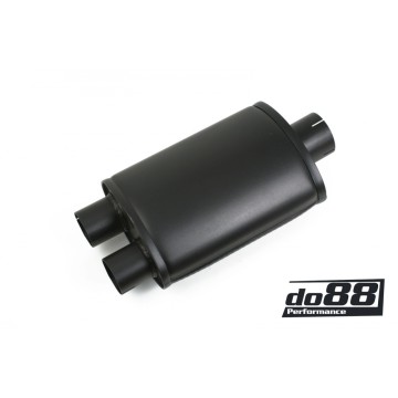 Muffler steel Split 2,5 / 3´´ (63/76mm)