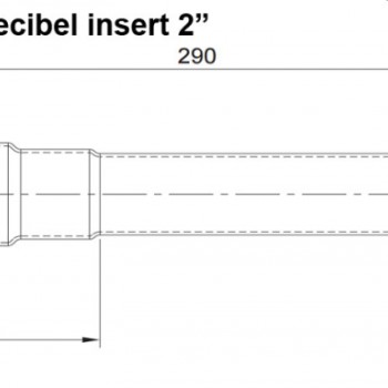 Decibelinsats 2´´ (51mm)