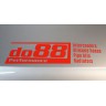 do88 dekal Red 300x75mm