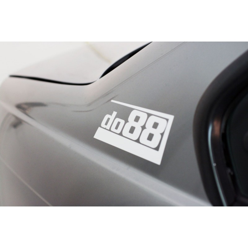 do88 dekal silver 180x67mm