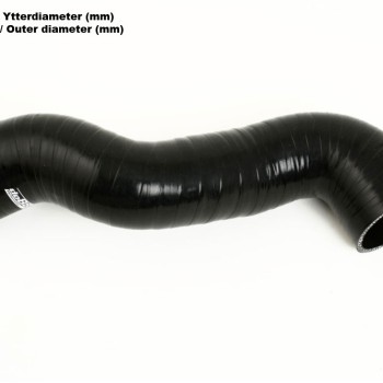 Volvo V70/XC70/S60 D5 2.4D 05-09 Outlet hose Intercooler